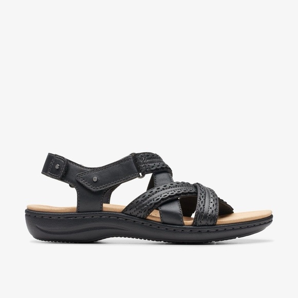 Clarks Shoes - Clarks Women's Laurieann Rena Black Combi